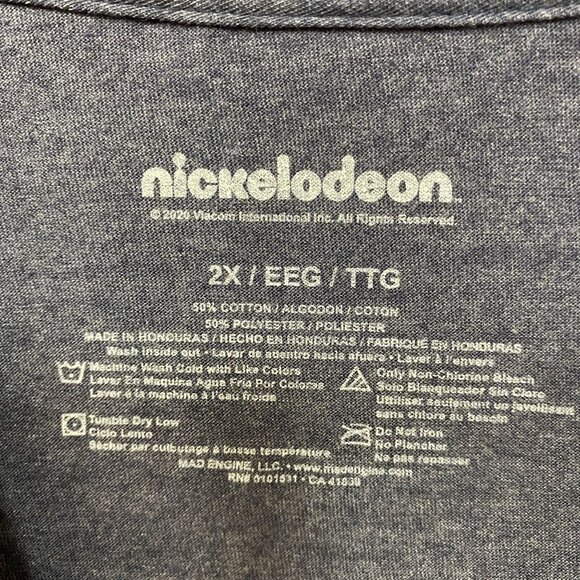 Nickelodeon Spongebob Squarepants Grow Up T-Shirt 2XL - Picture 4 of 4